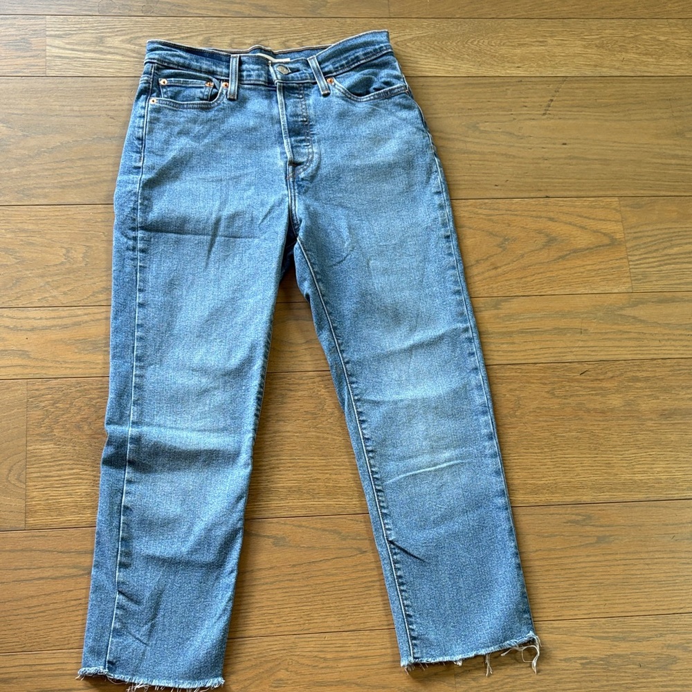 Levi's Blue Straight Leg Women's Jeans